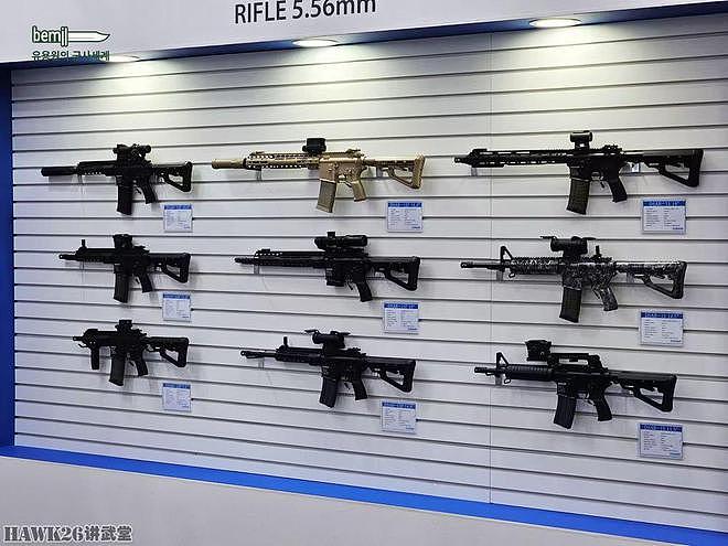 直击：韩国军警防务展览会 本土企业带来众多产品 枪械型号很齐全 - 28