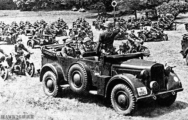 二战德军全轮驱动车辆 顶尖技术集于一身 希特勒座车改成移动邮局 - 2
