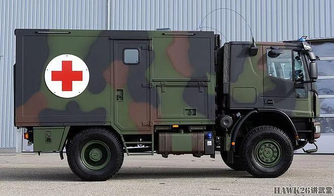 奥地利安普公司改装的无防护伤员越野运输车 已交付德军进行测试 - 3