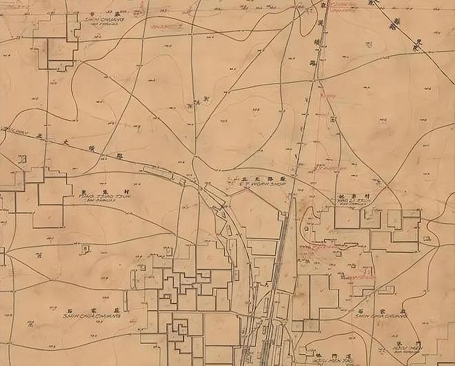 石家庄一座古城，为何在老卫星图中显得极空旷，全城仅一半有建筑 - 5