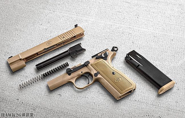 FN美国公司改进型大威力手枪 延续勃朗宁经典设计 性能全面提升 - 6