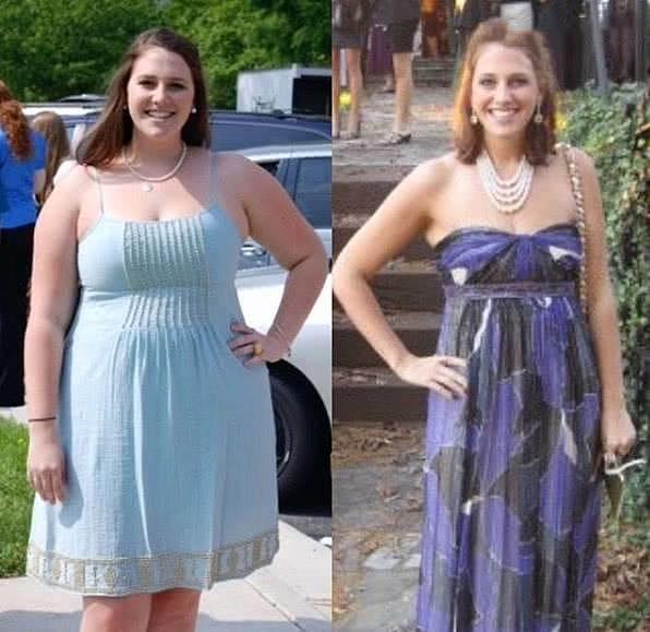 180斤胖妞瘦身后不满意，重新增重至180斤 - 1