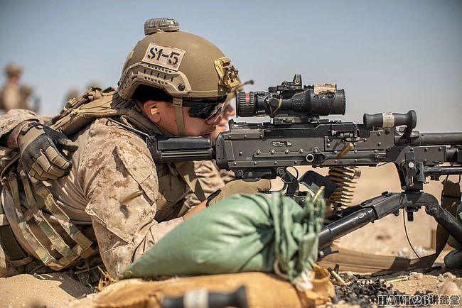 美军在科威特进行实弹射击训练 借题发挥 说说中口径机枪的一些事 - 2