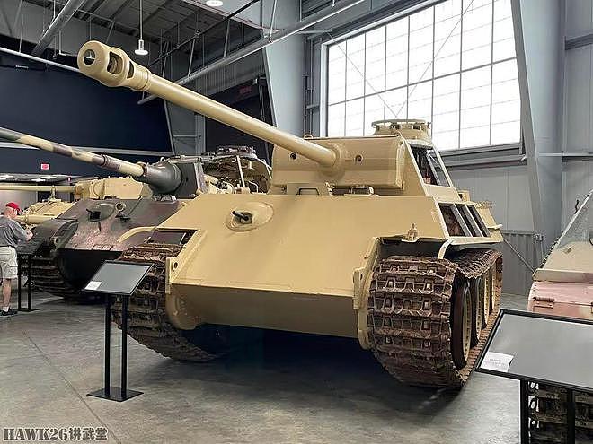 美军主题展览：二战德军传奇坦克惨遭解剖 展示内部构造 保存不佳 - 5