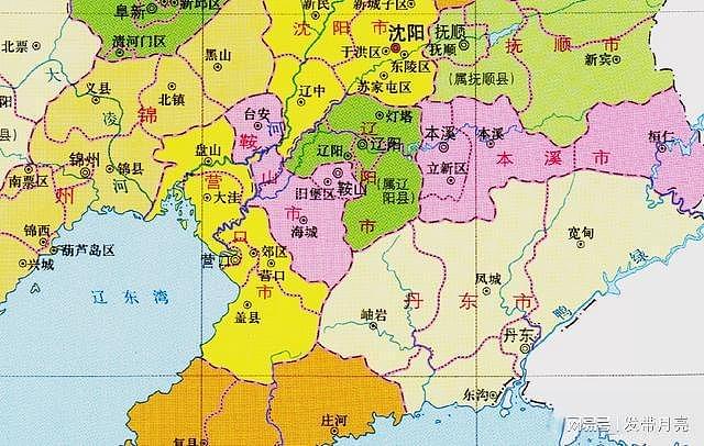 辽宁省的区划调整，14个地级市之一，鞍山市为何有7个区县？ - 7
