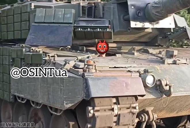 乌克兰M1A1坦克安装爆炸反应装甲 提高防御能力 防止无人机偷袭 - 8