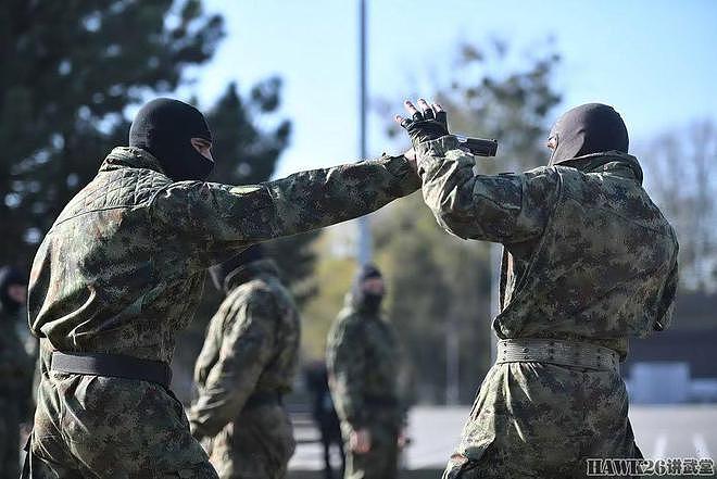 塞尔维亚国防部征兵宣传照 三支特种部队亮相 招募青年报名参军 - 7