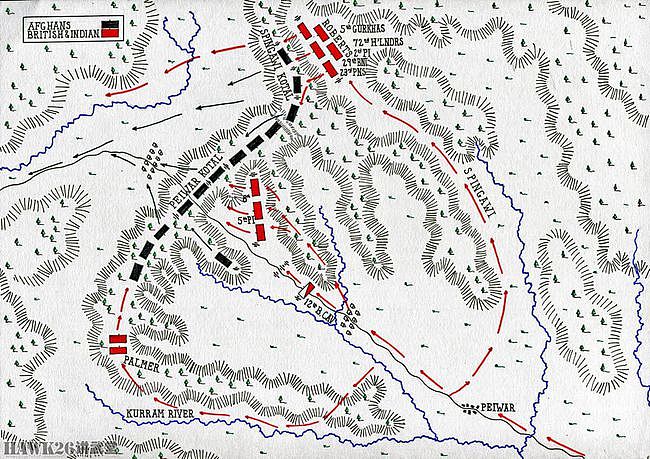 143年前 英军发动佩瓦尔-科塔尔山口战役 兵分三路击溃阿富汗军队 - 2