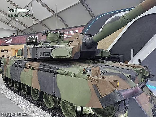 直击：韩国军警防务展览会 30吨步兵战车亮相 未来主战坦克很科幻 - 20