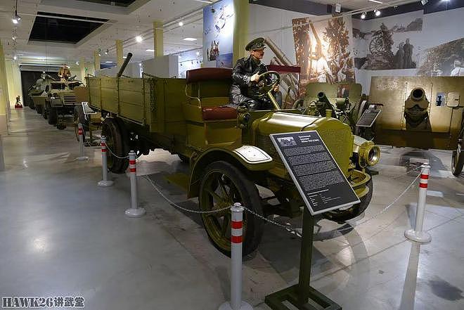 俄罗斯博物馆发布动态 展示国内唯一的沙俄军用卡车 竟然可以行驶 - 1