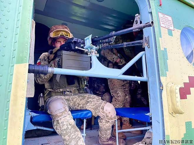 乌克兰第121独立国土防卫旅机降训练 搭乘米-8渗透敌方纵深地带 - 9
