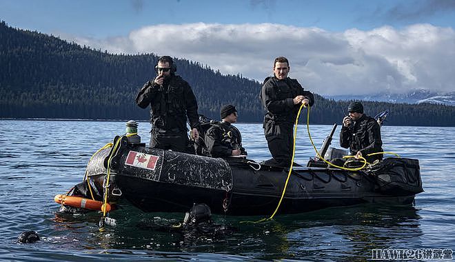 加拿大扫雷舰参加“北极边缘”联合军演 潜水员搜索并排除水雷 - 11