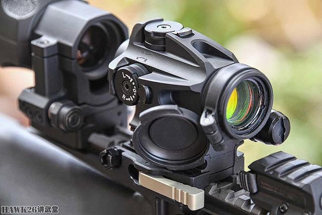 评测：Aimpoint CompM5b红点瞄准镜 可互换的弹道补偿调节旋钮 - 4
