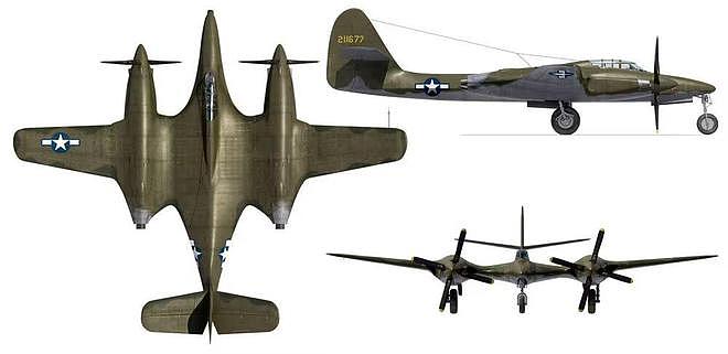 80年前 麦克唐纳XP-67“月蝙蝠”原型机首飞 拥有完美流线设计 - 2