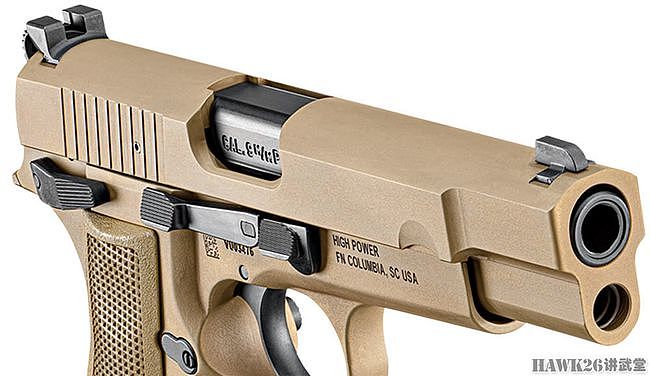 FN美国公司改进型大威力手枪 延续勃朗宁经典设计 性能全面提升 - 5