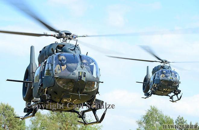 德国特种部队机降渗透演练 H145M直升机抢镜 旗语沟通相当有效 - 2