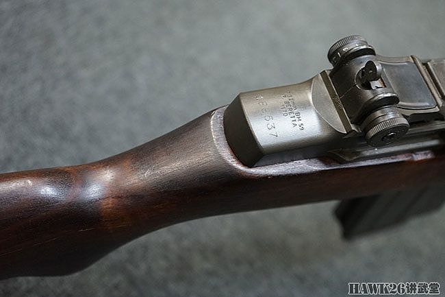 日本古董枪店展示意大利BM59步枪 贝雷塔精工制造 性能超越M14 - 19