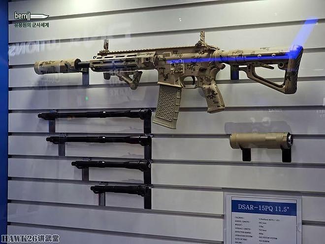 直击：韩国军警防务展览会 本土企业带来众多产品 枪械型号很齐全 - 27