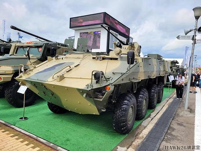 钻进全新BTR-82A步兵战车 改变车体设计 可以作为“回旋镖”平替 - 3