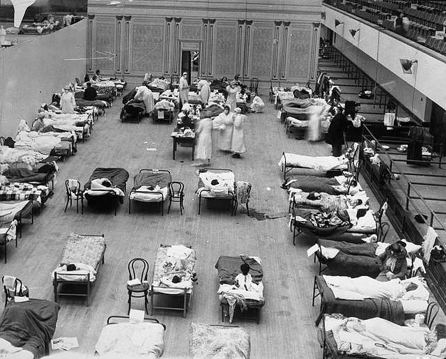 24张西班牙流感爆发时的老照片，展现了当时最真实的情况 - 3