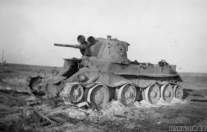 图说：苏联BT-7快速坦克 打满全场的功勋战车 一度让日军怀疑人生 - 7
