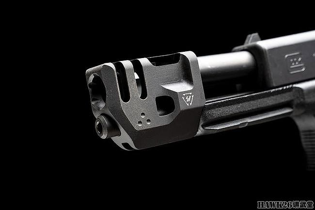 打击工业公司格洛克第五代手枪制退器 革命性设计 不需要螺纹枪管 - 5