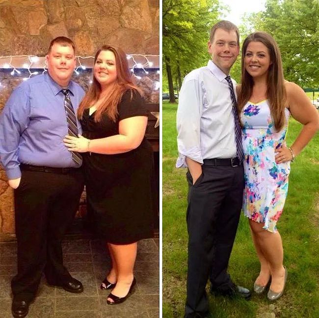 为了能愉快啪啪啪，这对夫妻17个月减掉95公斤，结果... - 37