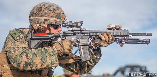 美国海军陆战队为M27步枪配备“侦察武器套件”外形紧凑更实用 - 5