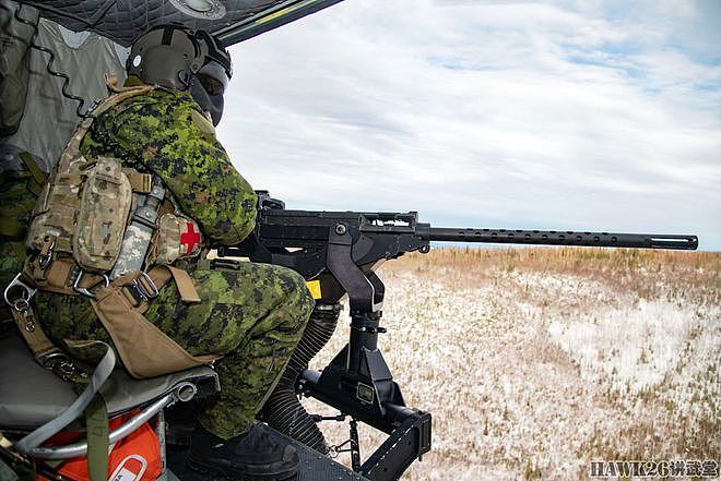 加拿大陆军航空兵赴美国演习 准备武器弹药 进行实弹射击训练 - 9