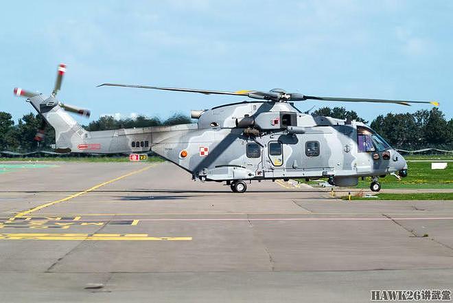 波兰购买的AW101反潜直升机已在路上 总共四架 将在年底全部交付 - 6