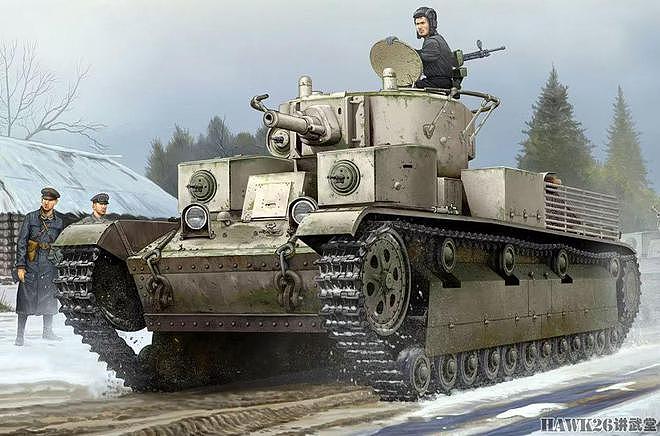 苏联T-28中型坦克在当时已经落后？“多炮塔”布局成为重要因素 - 8