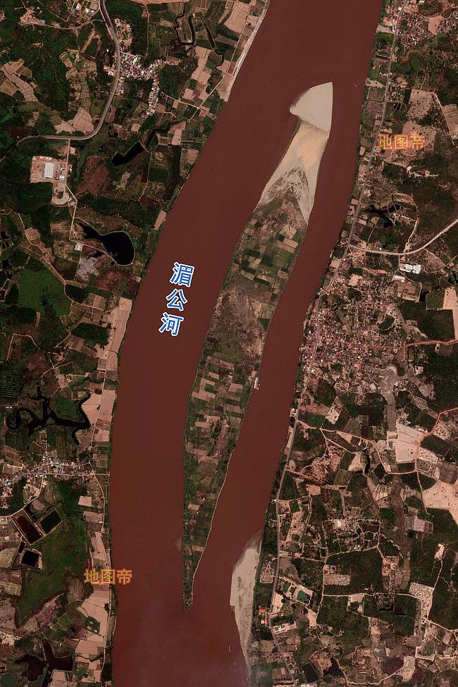 老挝首都万象，湄公河一年三个颜色 - 4