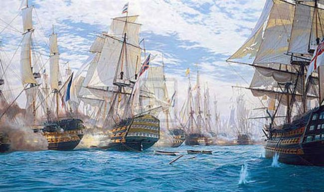 法国舰队有优势为何被英国击败？1805年10月21日特拉法加海战爆发 - 1
