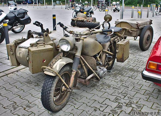 细说二战德军摩托部队的兴衰 宝马R75油箱上的“小头盔”是什么 - 19