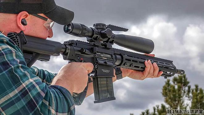 评测：黑克勒-科赫MR762A1步枪 HK417民用版 射击精度有多高？ - 16