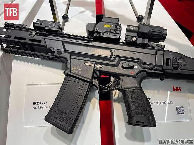 黑克勒-科赫HK437步枪 口径.300 BLK 瞄准执法部门微声武器需求 - 9