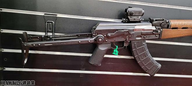 塞尔维亚Zastava下折叠托步枪 创新镜架安装座 不会干扰枪托操作 - 5