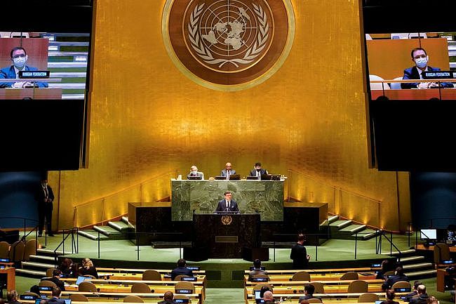 联合国今稍后表决谴责俄罗斯 料遭轮值主席国1票否决 - 1