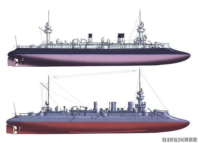 128年前 法国“洛梅”号巡洋舰服役 长舰艏巅峰 改装届的大怨种 - 2