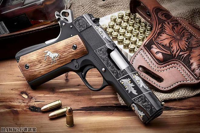 SK定制公司柯尔特主题雕刻手枪 采用古董型号 大师精心制作完成 - 5