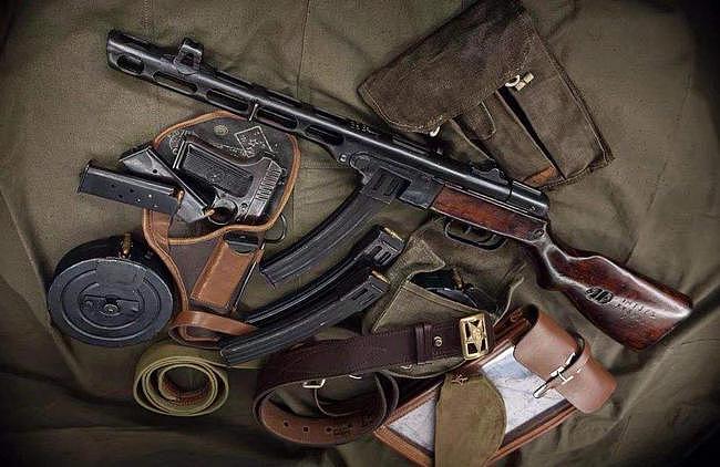 二战苏联红军曾用过的21种轻武器，冲锋枪可不只有波波沙一种 - 1