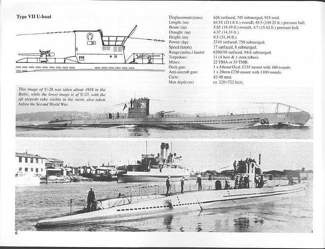 二战德国U型潜艇可以装多少油？油耗有多高 - 5