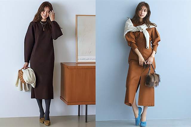 棕色不仅能与暖色搭配，若与冷色为伍，可让秋冬穿搭更加别致时髦 - 6