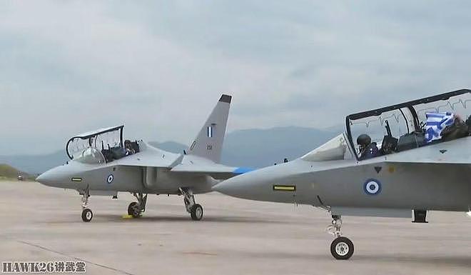 希腊空军接收首批两架M-346教练机 意大利制造 以色列维护升级 - 6