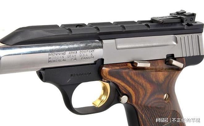 勃朗宁巴克马克手枪：一把非常优雅，有三十多个型号的.22手枪 - 6