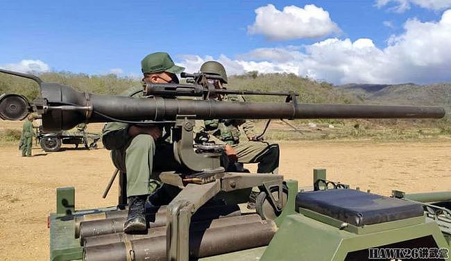 委内瑞拉“迈桑塔”YZR自行无后坐力炮 配备六门火炮和一挺机枪 - 3