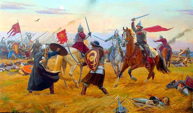 沃尔斯克拉河战役：金帐汗国对立陶宛-罗斯联军的大举反杀 - 1