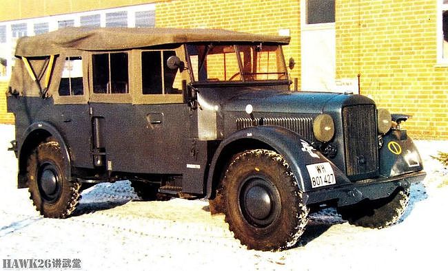 二战德军全轮驱动车辆 顶尖技术集于一身 希特勒座车改成移动邮局 - 10