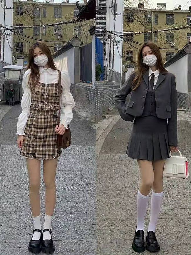 “韩系学姐风”穿搭来袭，跟着学打造气质高级感，照着穿也很美 - 3