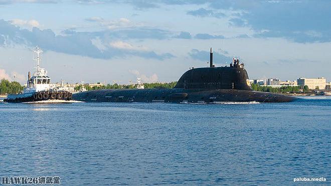 俄罗斯最新一艘“亚森M”级攻击核潜艇首次海试 可配备巡航导弹 - 1
